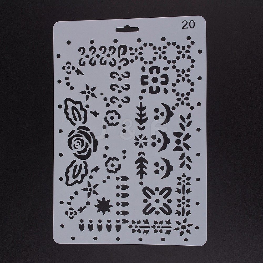 Wholesale Plastic Drawing Painting Stencils Templates ...