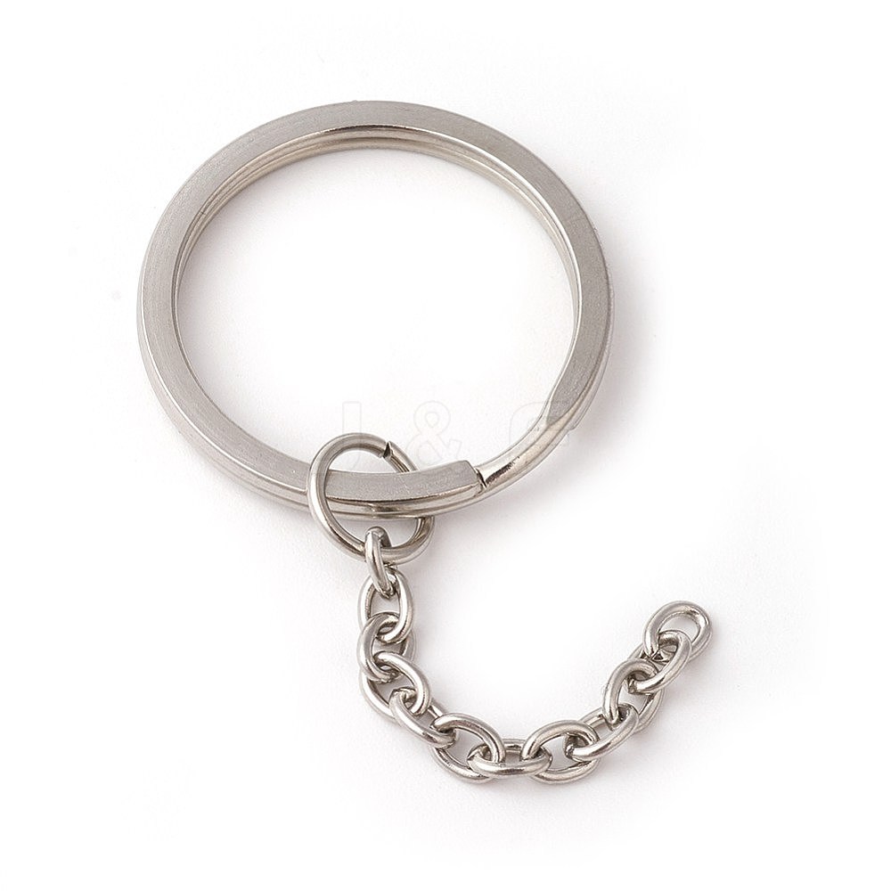 Wholesale 304 Stainless Steel Split Key Rings - Jewelryandfindings.com