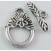 Tibetan Silver Toggle Clasps A0122Y-1
