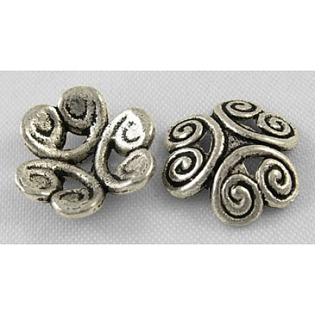 Tibetan Style Bead Caps LF1284Y-1