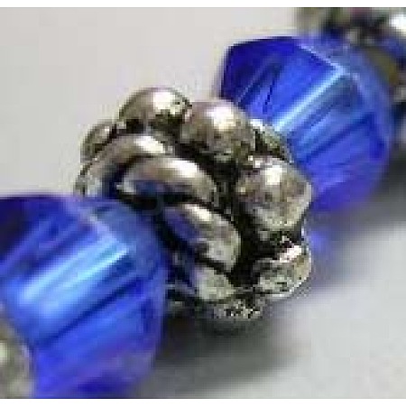 Tibetan Silver Spacer Beads AB86-1