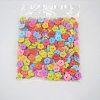 Fashionable Plum Blossom Shape Buttons With Assorted Colors NNA0VCS-2