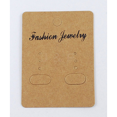 Paper Earring Display Card BCOF-S001-1