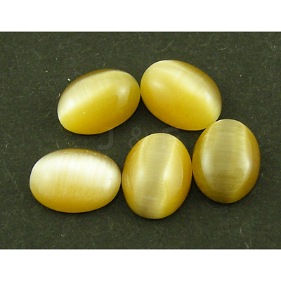 Cat Eye Cabochons CE039-6x8-15-1