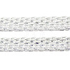 Silver Iron Mesh Chains Network Chains CHN004Y-S-1