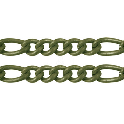 Iron Handmade Chains Figaro Chains Mother-Son Chains CHSM038Y-AB-1