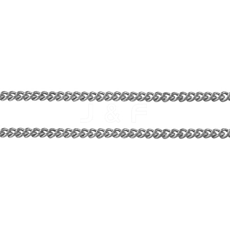 Brass Twisted Chains CHC010Y-N-1