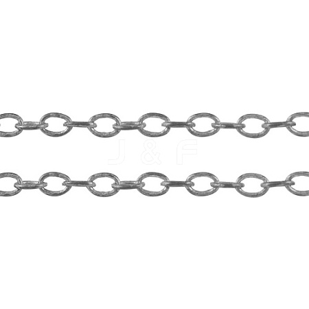 Unwelded Brass Cable Chains CHC024Y-N-1