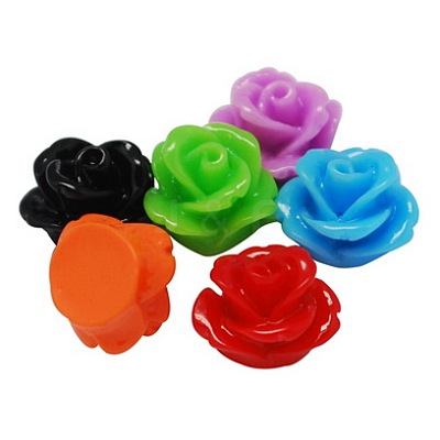 Opaque Resin Cabochons CRES-B348-M-1