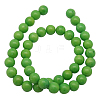 Natural Mashan Jade Beads Strands DJAD-8D-17-2-2