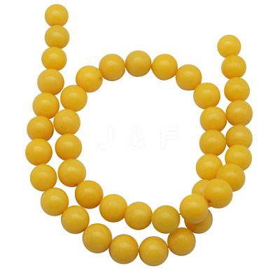 Natural Mashan Jade Beads Strands DJAD-8D-07-1