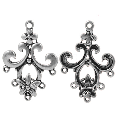 Tibetan Style Alloy Chandelier Component EA8536Y-NF-1