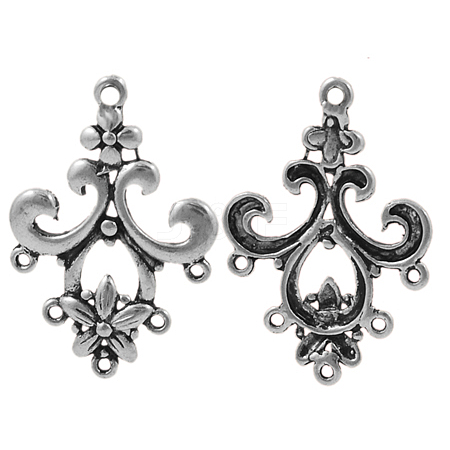Tibetan Style Alloy Chandelier Component EA8536Y-NF-1