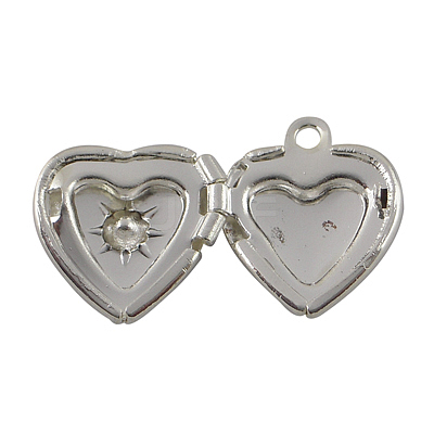 Brass Locket Pendants EC1173-S-1