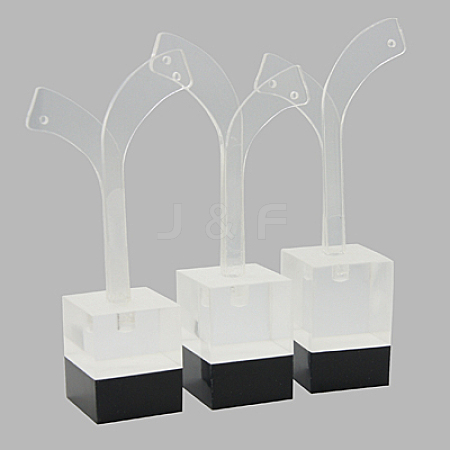 Organic Glass Earring Display Sets EDIS-A001-2-1