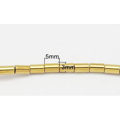 Non-Magnetic Synthetic Hematite Beads Strands G-B356-1-1