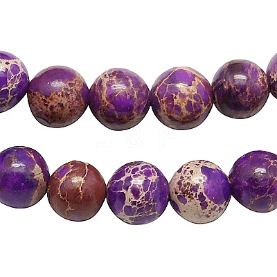 Synthetic Imperial Jasper Beads Strands G-H014-7-1