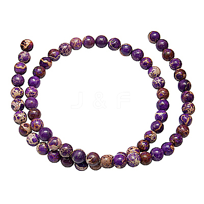 Synthetic Imperial Jasper Beads Strands G-H014-7-1