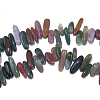 Natural Indian Agate Beads Strands G416-A1-1