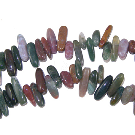 Natural Indian Agate Beads Strands G416-A1-1