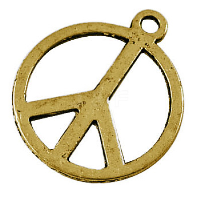 Tibetan Style Alloy Pendants GLF1590Y-NF-1