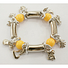Acrylic Beads Bracelets J-JB00094-04-1