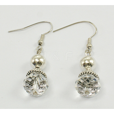 Glass Earring J-JE00046-01-1