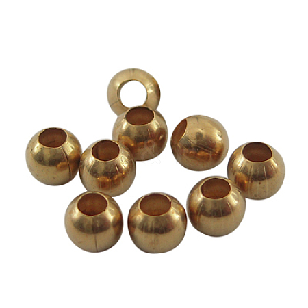 Brass Finding Beads J0K2G-1