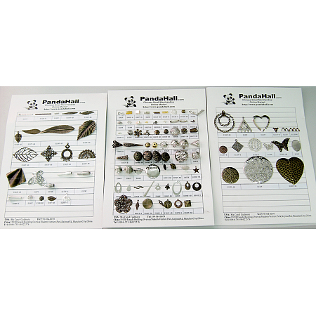 Free Jewelry Findings Sample Cards JFSC-1
