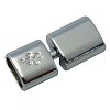 Brass Snap Lock Clasps KK-32X14-P-1