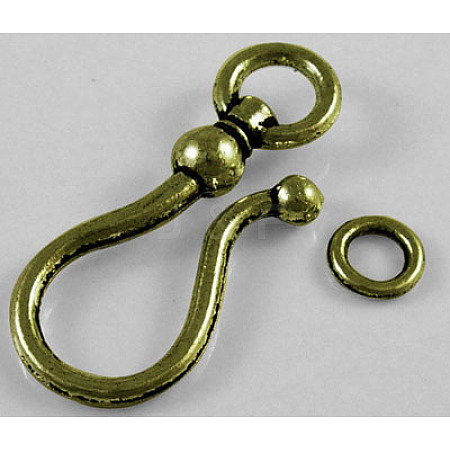 Tibetan Style S Hook Clasps MLF5091Y-1