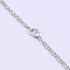 304 Stainless Steel Necklaces Mens Lumachina Chain Necklaces NJEW-483L-9-2