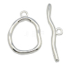 Alloy Toggle Clasps PALLOY-G013-S-1