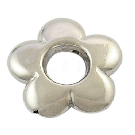 CCB Plastic Flower Bead Frames PCCBH287Y-1