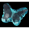 Transparent Acrylic Beads PL405Y-14-1