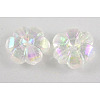 Transparent Acrylic Beads PL538-22-1