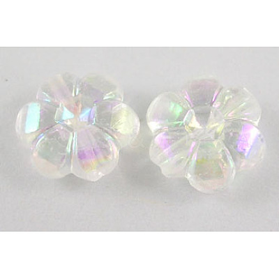 Transparent Acrylic Beads PL538-22-1