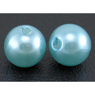 Imitation Pearl Acrylic Beads PL608-8-1
