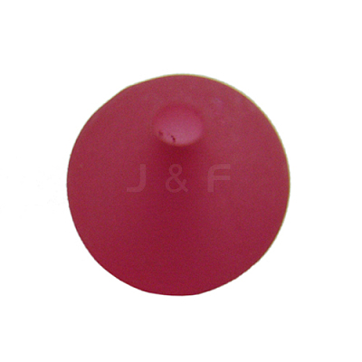 Round Transparent Acrylic Beads PL705-3-1