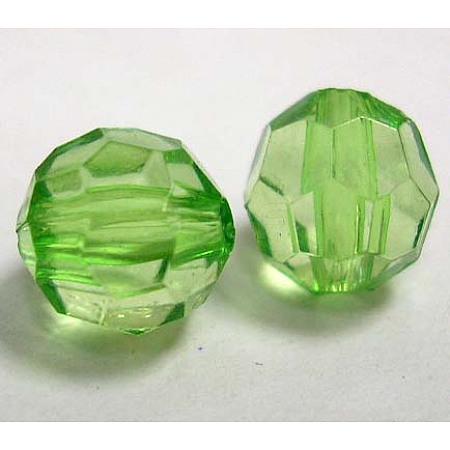 Transparent Acrylic Beads DB6mmC19-1