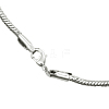Brass European Style Necklaces PPJ007Y-S-2