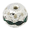 Brass Rhinestone Beads RB-A011-8mm-08S-1
