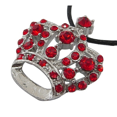 Rhinestone Pendants RSB453-6-1