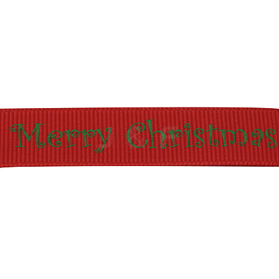 Grosgrain Ribbon Christmas Ribbon SRIB-H017-250-1