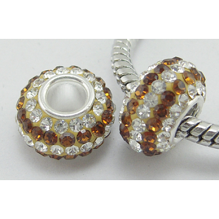 Austrian Crystal European Beads SS015-15-1