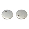 201 Stainless Steel Stamping Blank Tag Pendants STAS-Q025-1-1