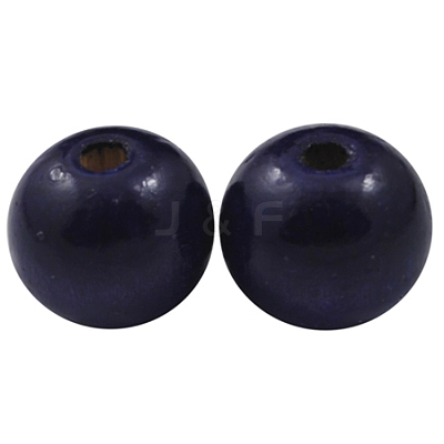 Natural Maple Wood Beads TB12mmY-6-1