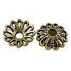 Tibetan Style Fancy Bead Caps TIBE-LF1413YKG-AG-FF-1