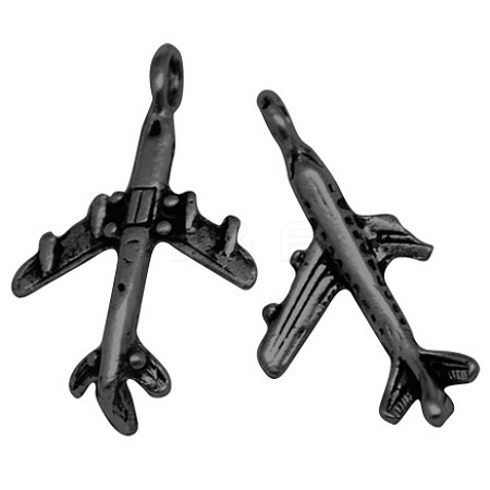 Tibetan Style Alloy Pendants TIBEB-A101638-B-LF-1