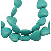 Synthetic Howlite Beads TURQ-20D-12-1